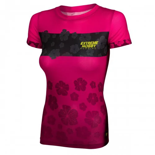 Women's running shirt FLOWERS
