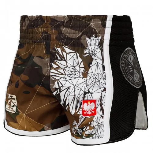 Muay Thai Shorts für Herren POLSKA CAMO