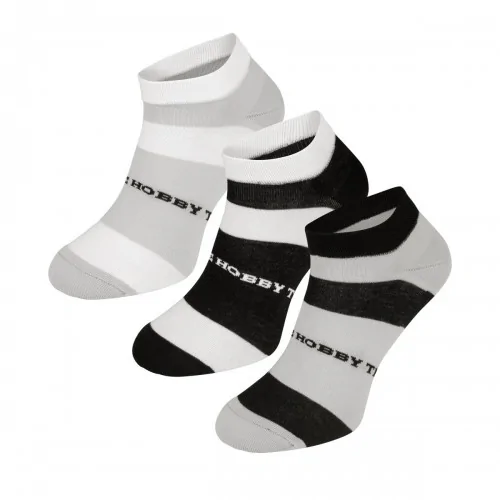 Krátké sportovní ponožky pro muže STRIPES 3-bal